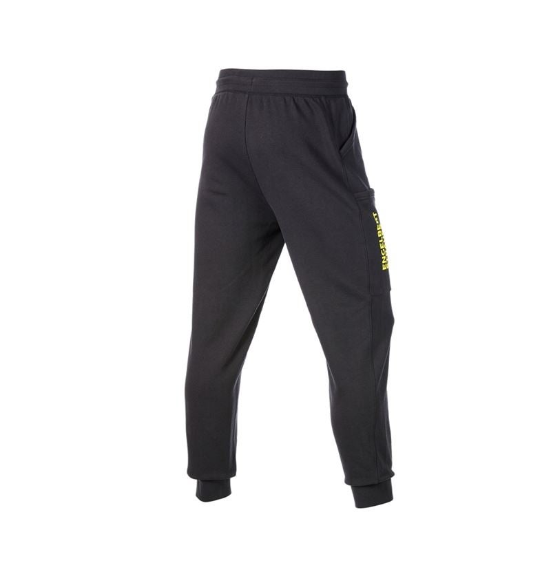 Accessories: Sweat pants light e.s.trail + black/acid yellow 6