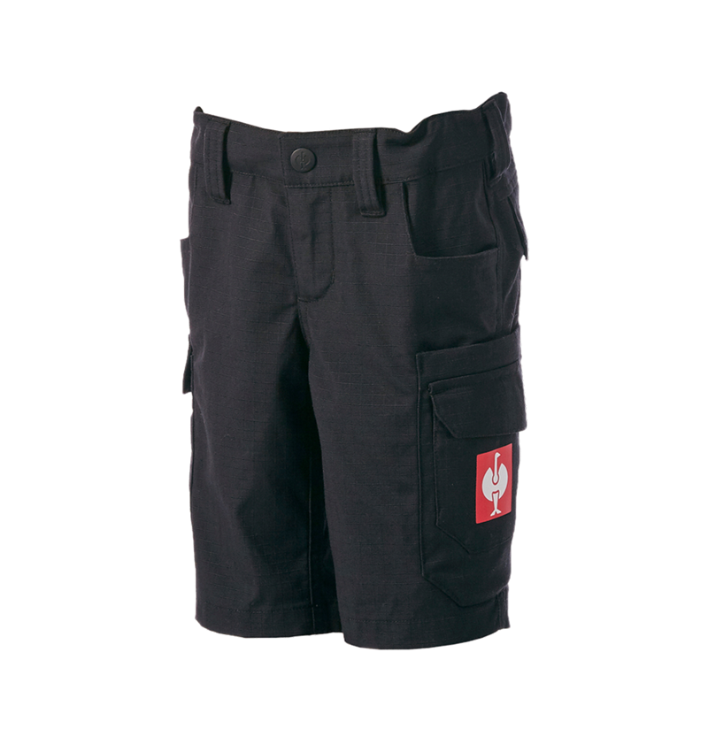Kläder: Super Mario cargo-shorts, barn + svart