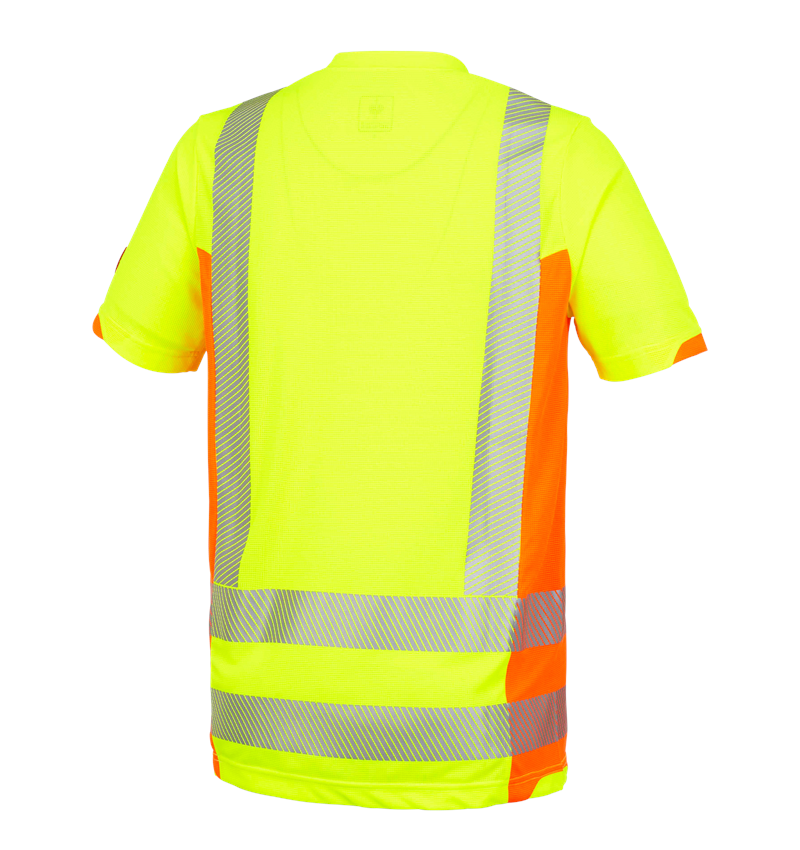 Shirts, Pullover & more: High-vis functional T-Shirt e.s.motion 2020 + high-vis yellow/high-vis orange 3