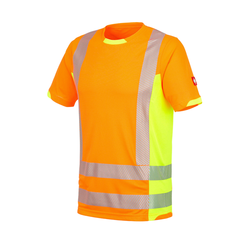Shirts, Pullover & more: High-vis functional T-Shirt e.s.motion 2020 + high-vis orange/high-vis yellow 1