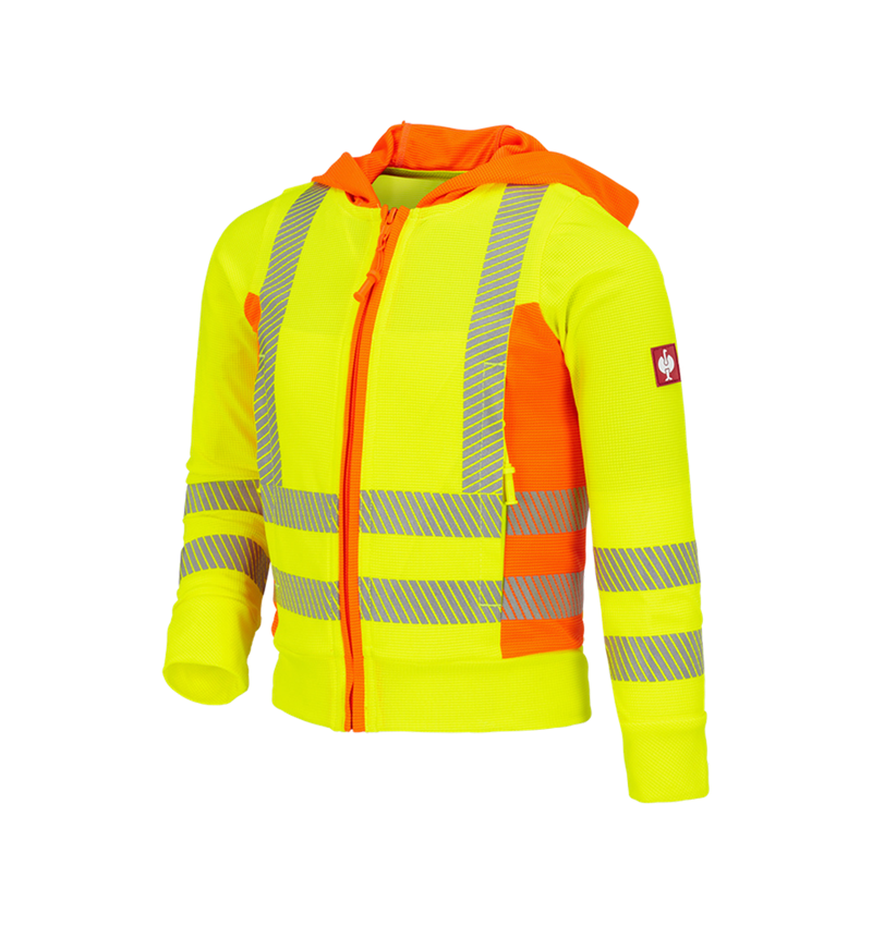 Topics: High-vis functio. hooded jacket e.s.motion2020, c. + high-vis yellow/high-vis orange