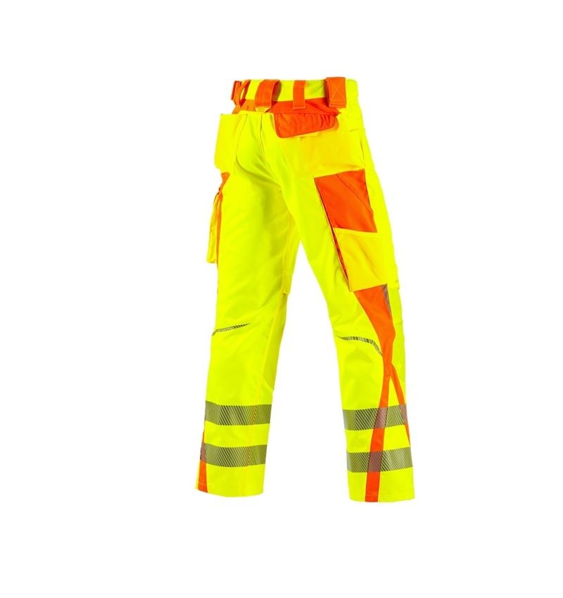 Work Trousers: High-vis trousers e.s.motion 2020 + high-vis yellow/high-vis orange 3