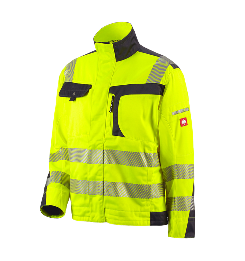 Topics: High-vis jacket e.s.motion + high-vis yellow/anthracite 1