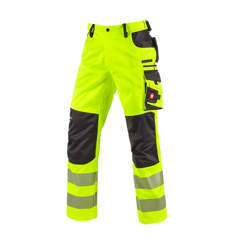 Topics: High-vis trousers e.s.motion + high-vis yellow/anthracite 1