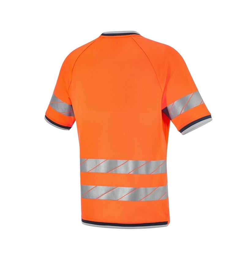 Shirts, Pullover & more: High-vis functional t-shirt e.s.ambition + high-vis orange/navy 9