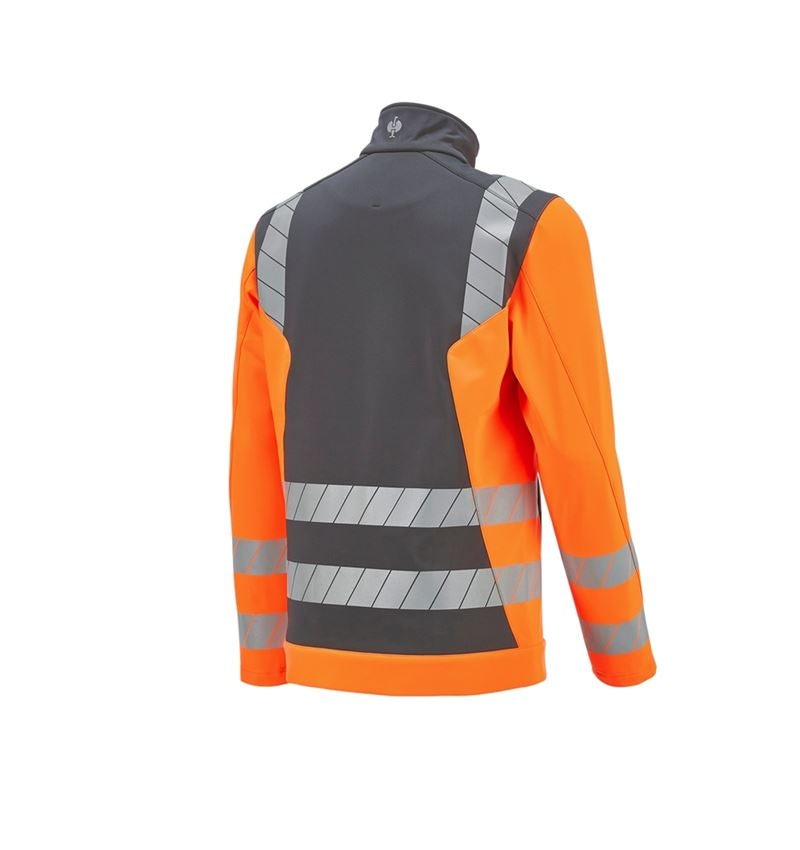 Arbetsjackor: Varseljacka softshell e.s.motion 24/7 + antracit/varselorange 9