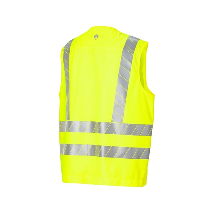 Work Body Warmer: High-vis bodywarmer e.s.motion 24/7 uni + high-vis yellow 8