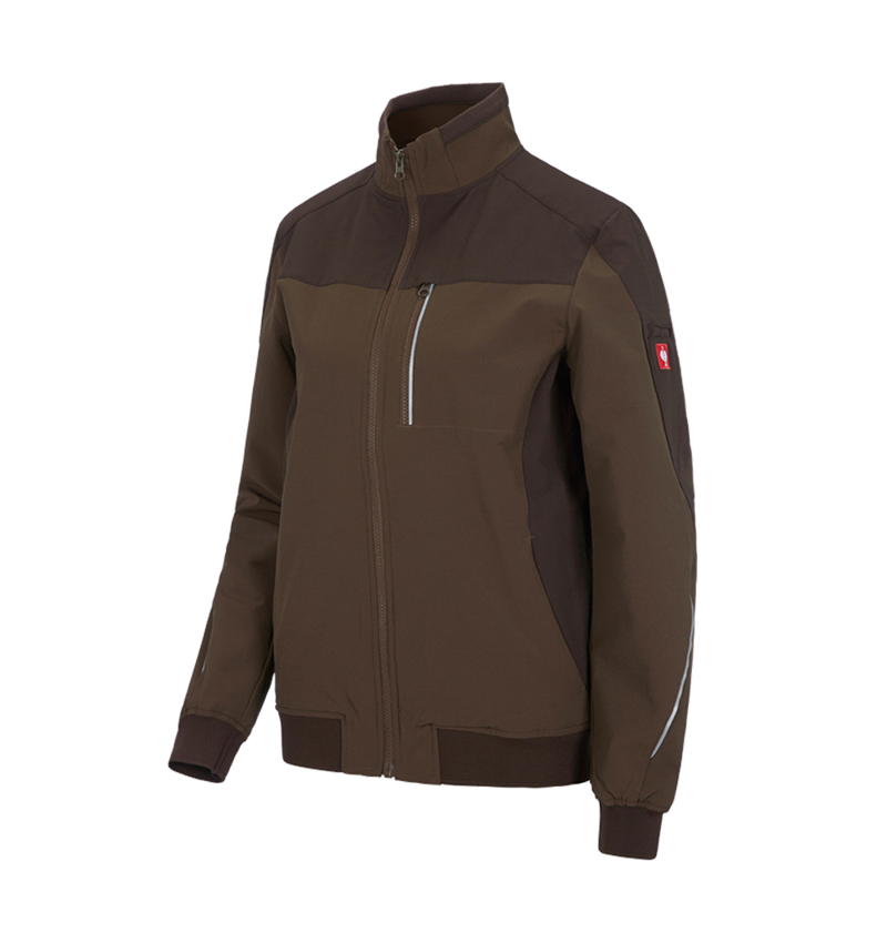 Work Jackets: Functional jacket e.s.dynashield, ladies' + hazelnut/chestnut 2