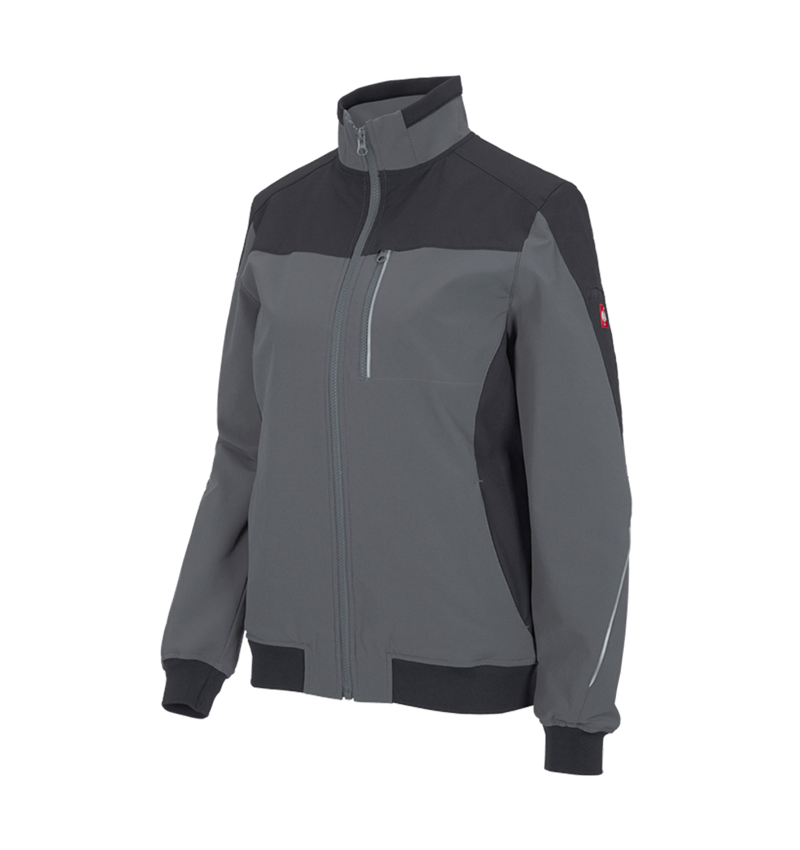 Plumbers / Installers: Functional jacket e.s.dynashield, ladies' + cement/graphite 2