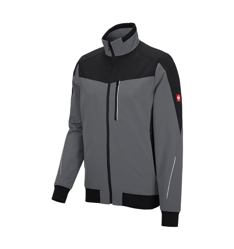 Plumbers / Installers: Functional jacket e.s.dynashield + cement/black 2