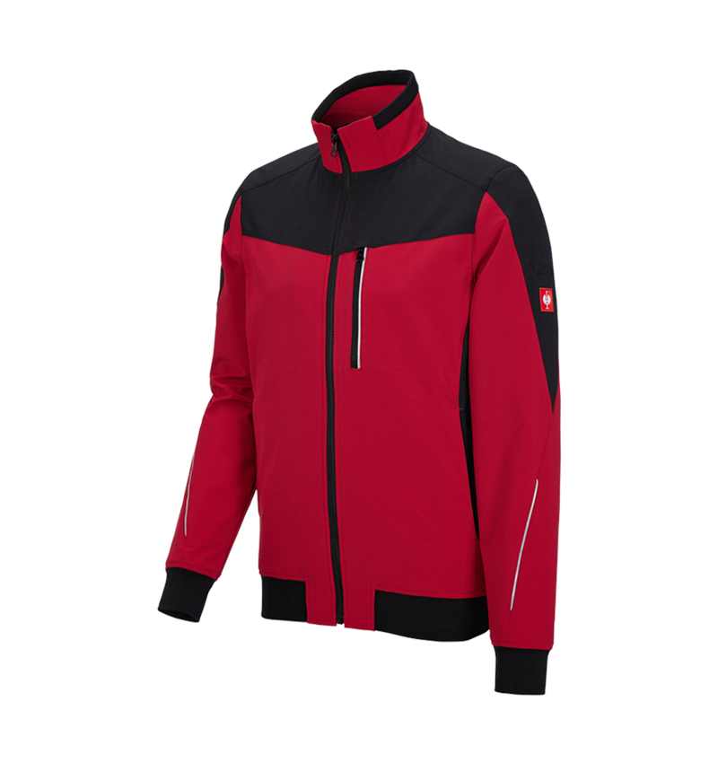 Plumbers / Installers: Functional jacket e.s.dynashield + fiery red/black 2