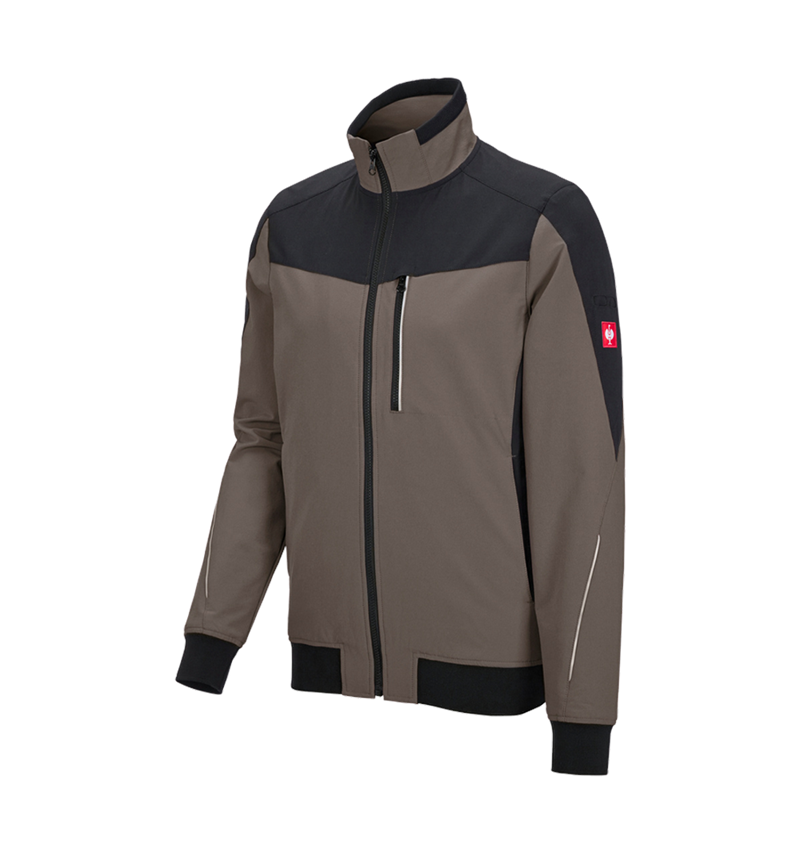 Plumbers / Installers: Functional jacket e.s.dynashield + stone/black 2