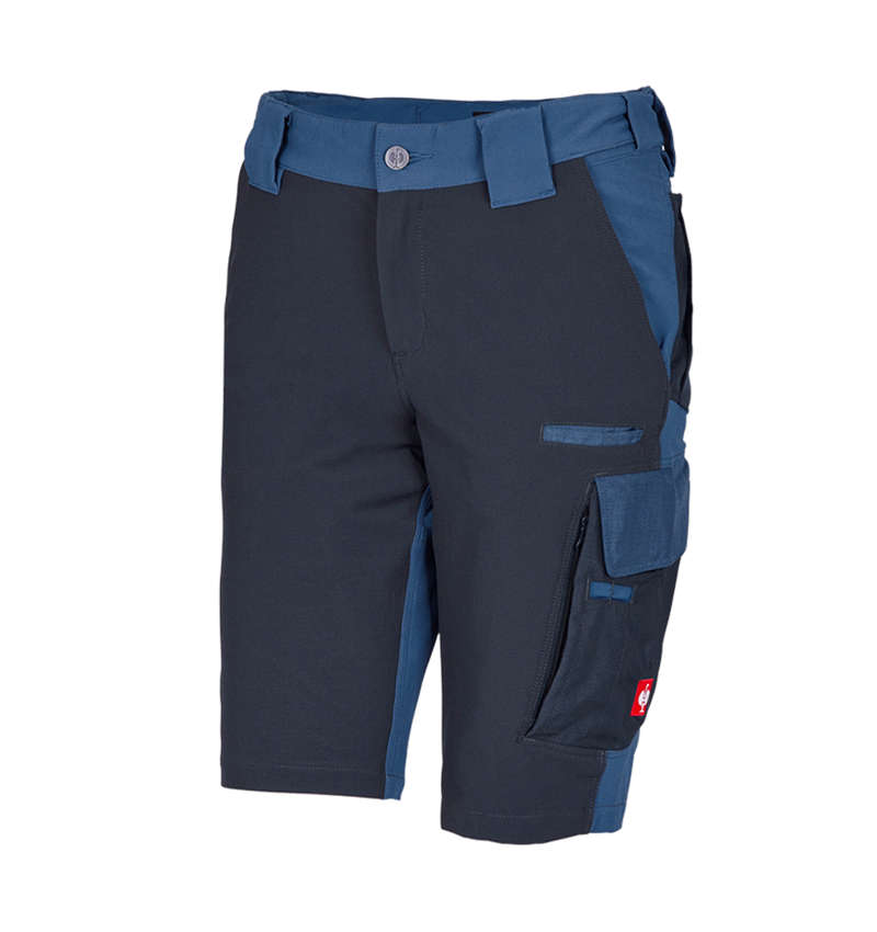 Gardening / Forestry / Farming: Functional short e.s.dynashield, ladies' + cobalt/pacific 2