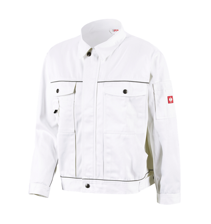 Gardening / Forestry / Farming: Work jacket e.s.classic + white 2
