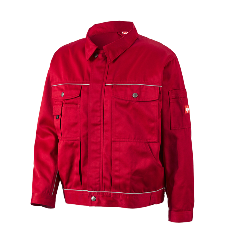 Plumbers / Installers: Work jacket e.s.classic + red 2