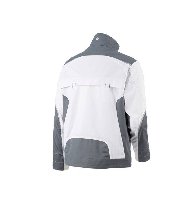 Work Jackets: Jacket e.s.motion + white/grey 3