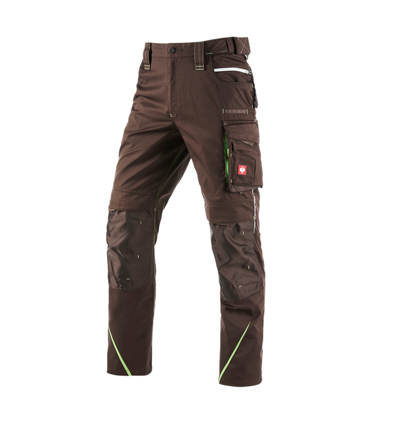 Plumbers / Installers: Trousers e.s.motion 2020 + chestnut/seagreen 2