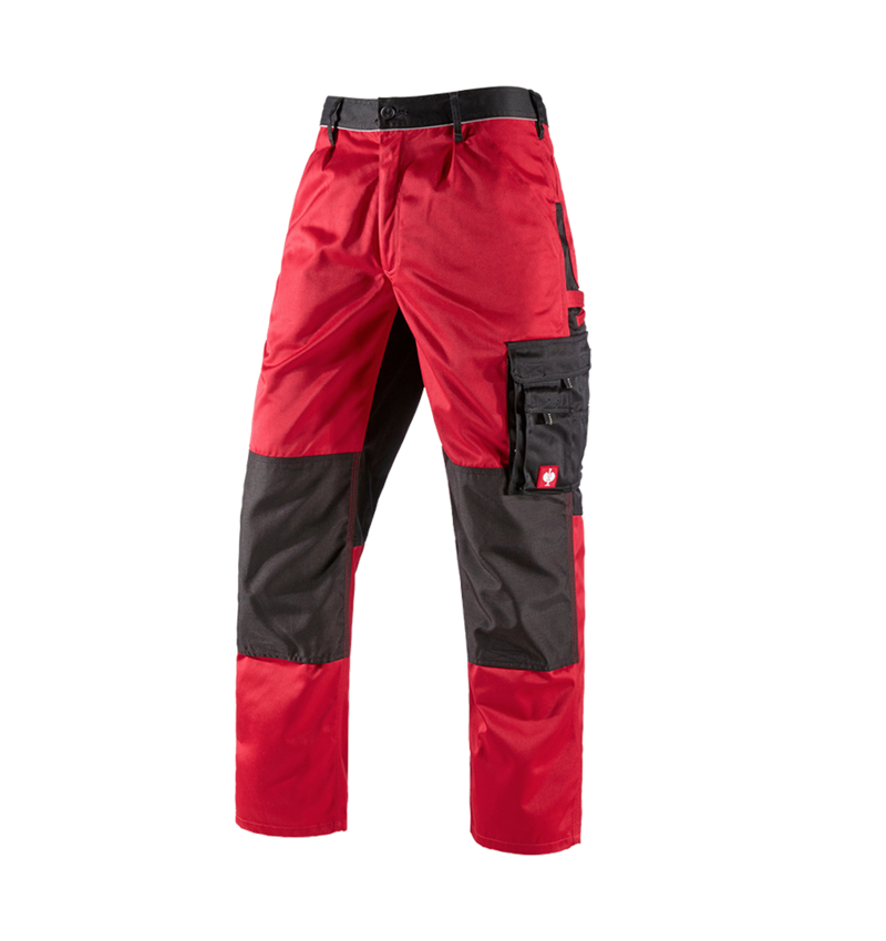 Work Trousers: Trousers e.s.image + red/black 8
