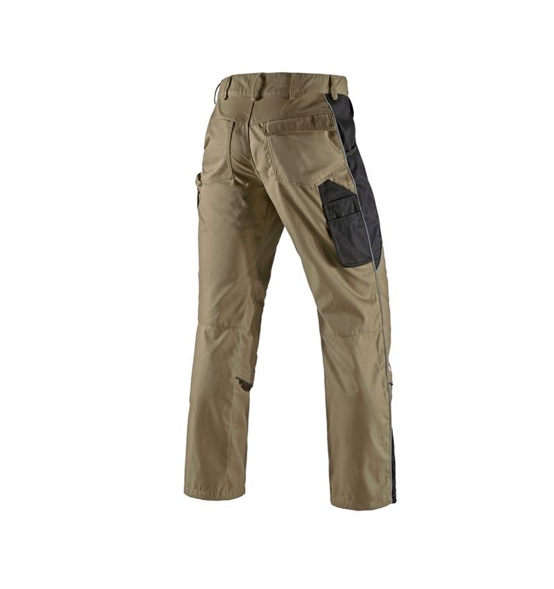 Work Trousers: Trousers e.s.active + khaki/black 3