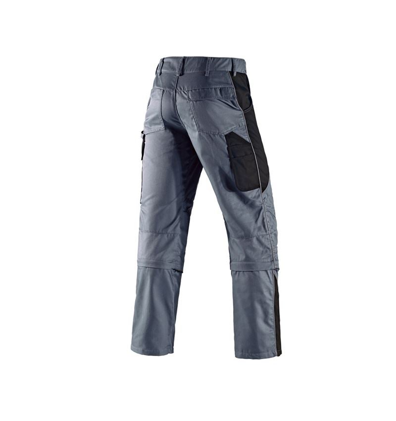 Work Trousers: Zip-Off trousers e.s.active + grey/black 3