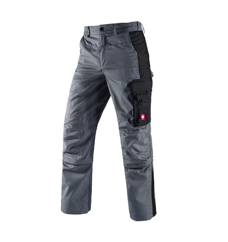 Work Trousers: Zip-Off trousers e.s.active + grey/black 2