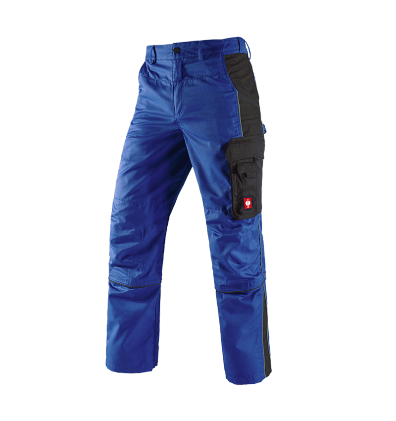 Work Trousers: Zip-Off trousers e.s.active + royal/black 2