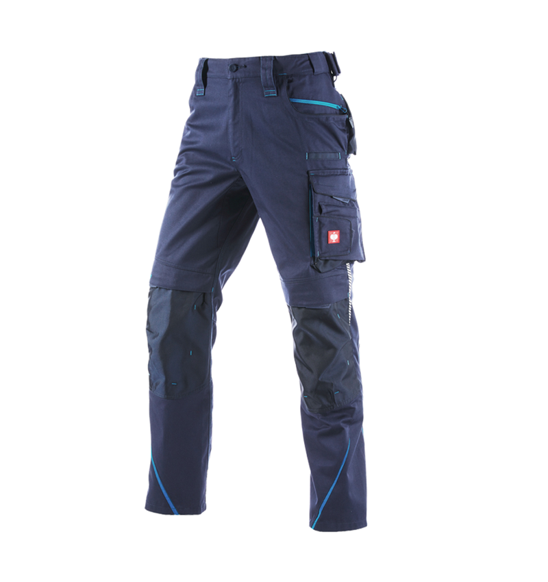 Cold: Winter trousers e.s.motion 2020, men´s + navy/atoll 2
