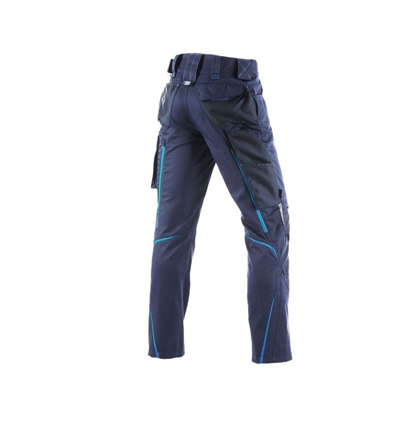 Gardening / Forestry / Farming: Winter trousers e.s.motion 2020, men´s + navy/atoll 3