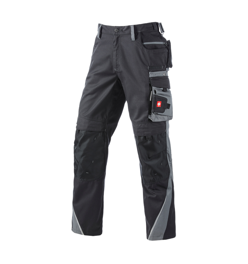 Plumbers / Installers: Trousers e.s.motion Winter + graphite/cement 2