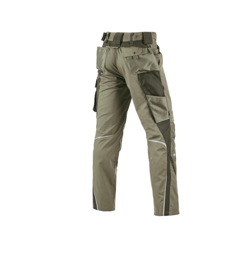 Plumbers / Installers: Trousers e.s.motion + reed/moss 3