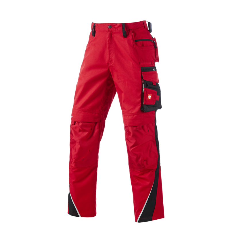 Plumbers / Installers: Trousers e.s.motion + red/black 2