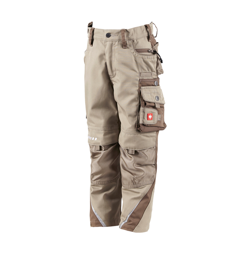 Trousers: Children's trousers e.s.motion + clay/peat 2