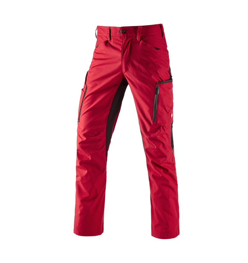Topics: Trousers e.s.vision, men's + red/black 2
