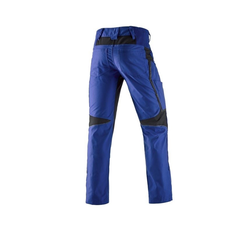 Plumbers / Installers: Winter trousers e.s.vision + royal/black 1