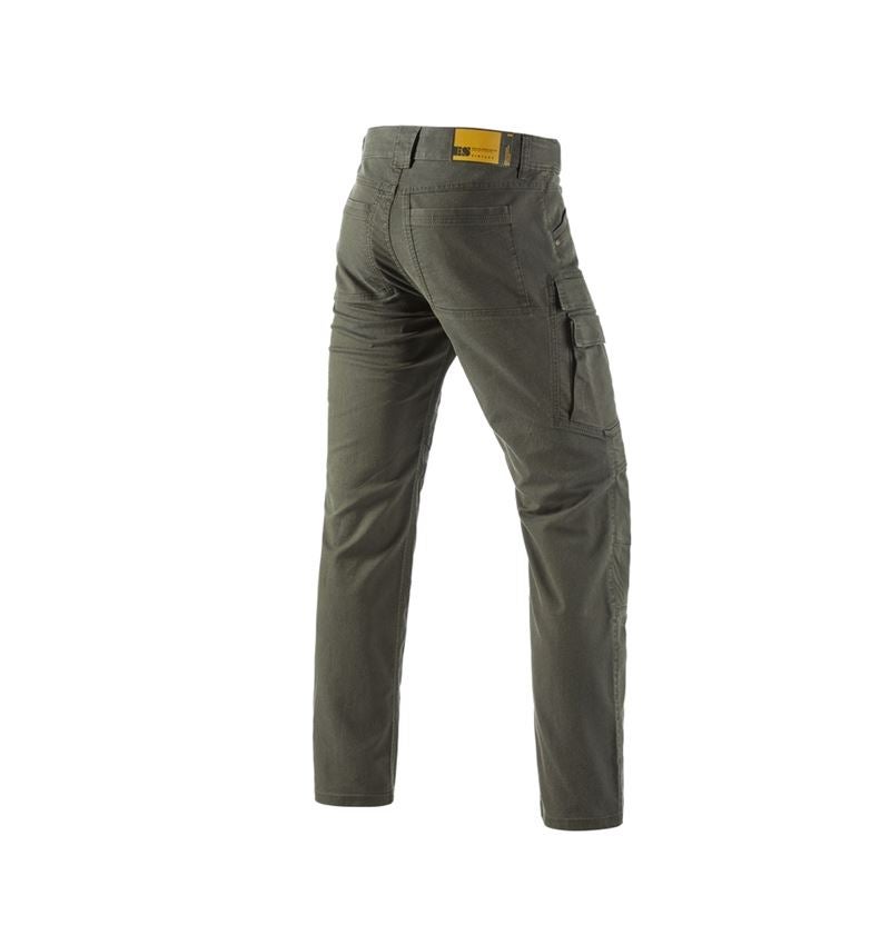 Work Trousers: Worker cargo trousers e.s.vintage + disguisegreen 3