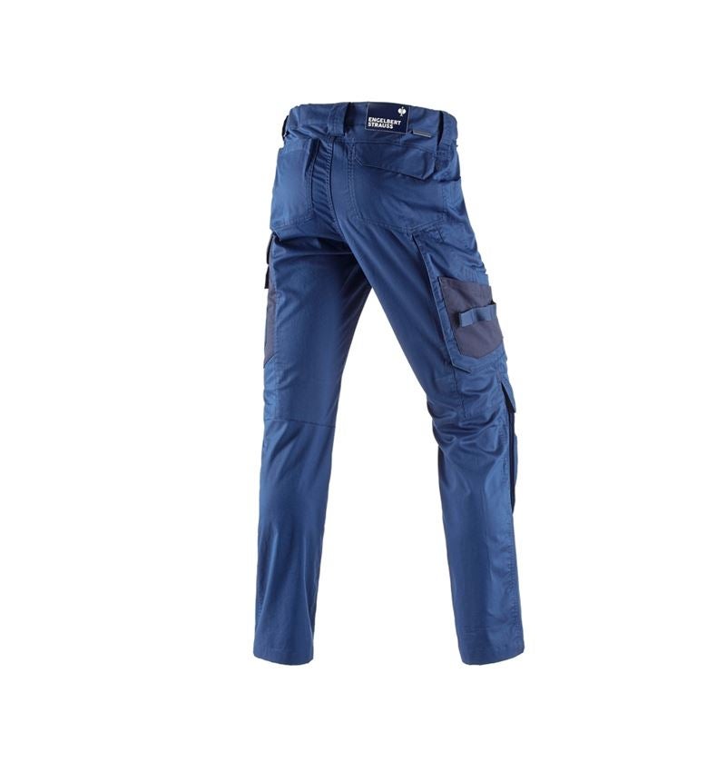 Work Trousers: Trousers e.s.concrete light + alkaliblue/deepblue 4