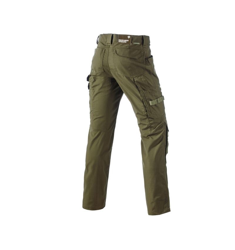 Topics: Trousers e.s.concrete solid + mudgreen 3