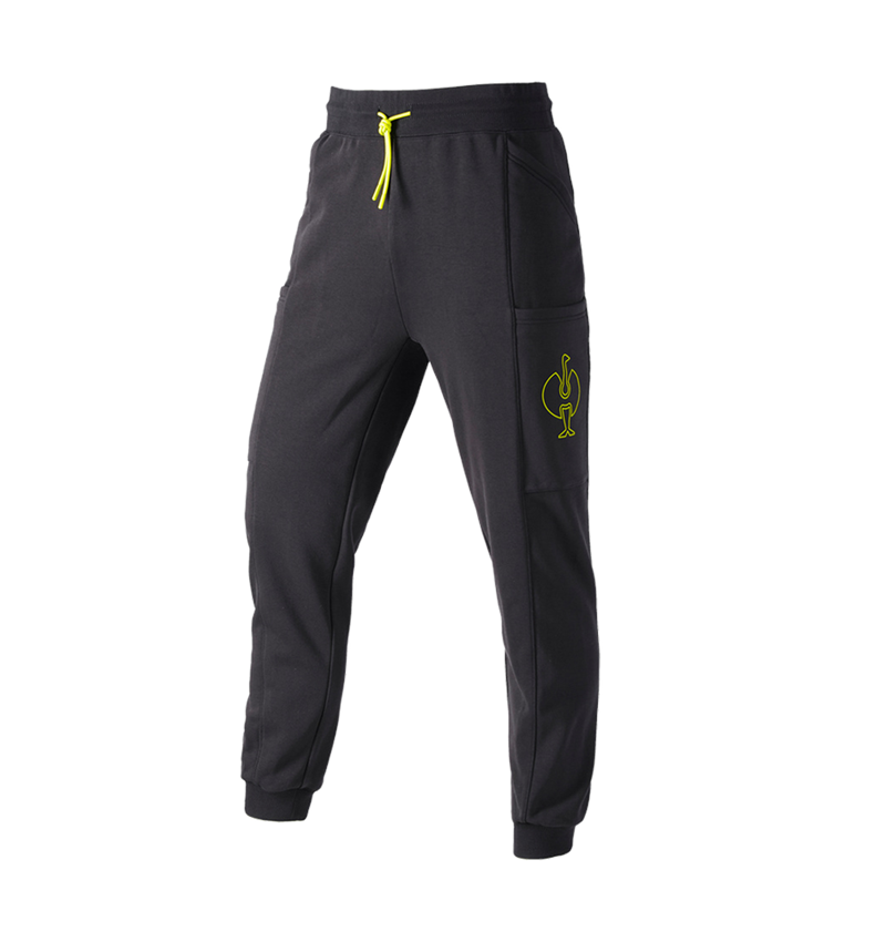 Topics: Sweat pants e.s.trail + black/acid yellow 2