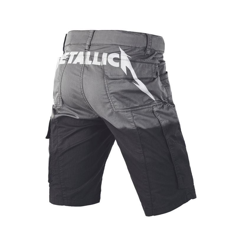 Samarbeten: Metallica twill shorts summer + svart/granit 3