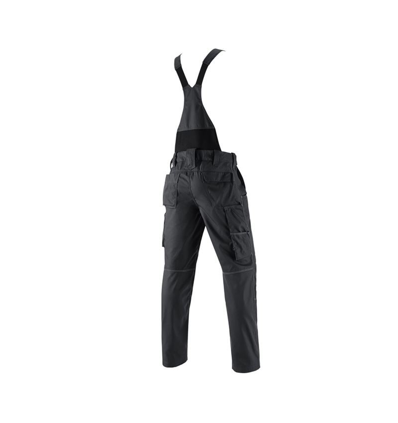 Work Trousers: Bib & brace e.s.industry + graphite 1