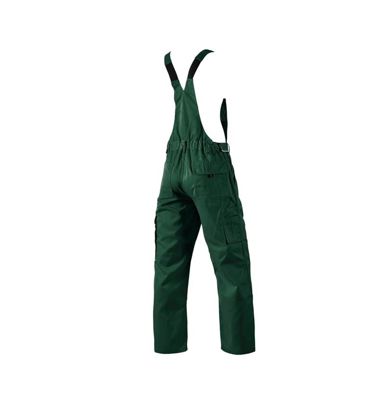 Work Trousers: Bib & brace e.s.classic  + green 3