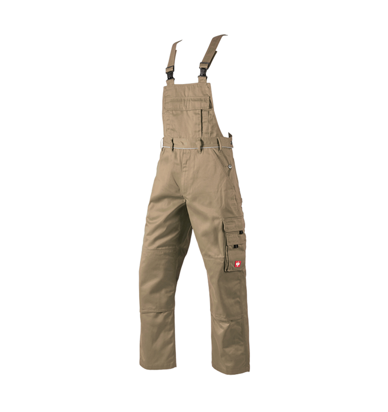 Work Trousers: Bib & brace e.s.classic  + khaki 3