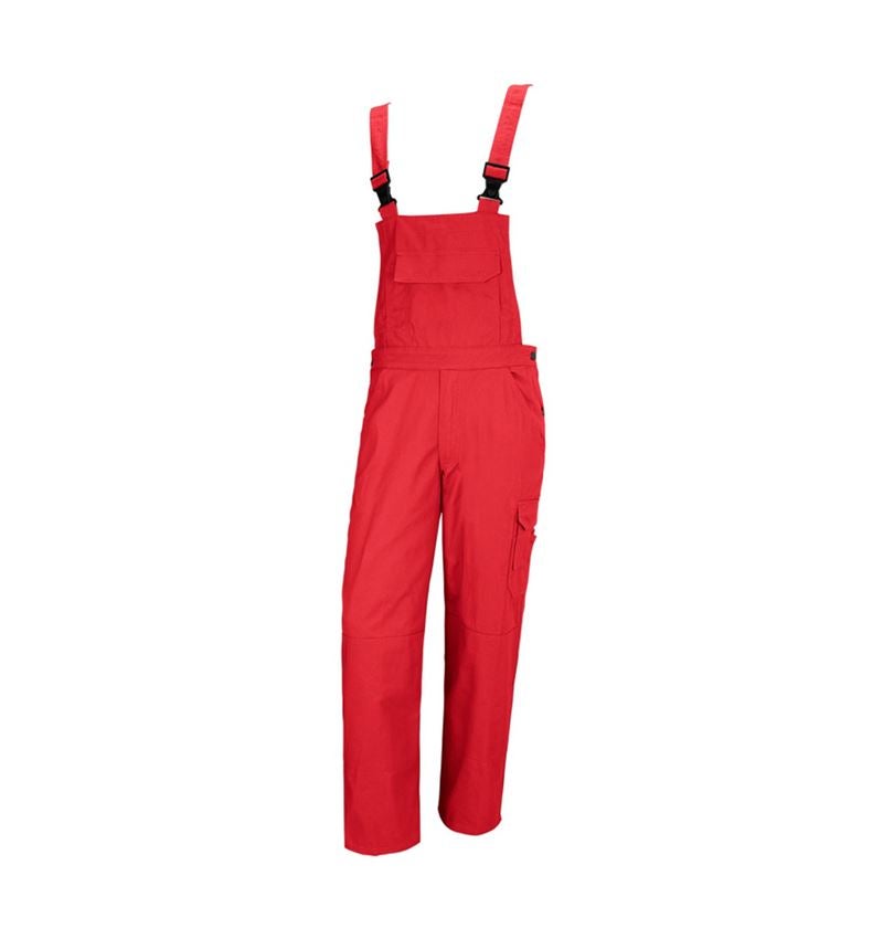 Work Trousers: STONEKIT Bib & Brace Aalborg + red