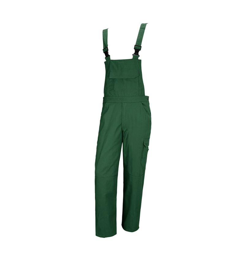 Work Trousers: STONEKIT Bib & Brace Aalborg + green