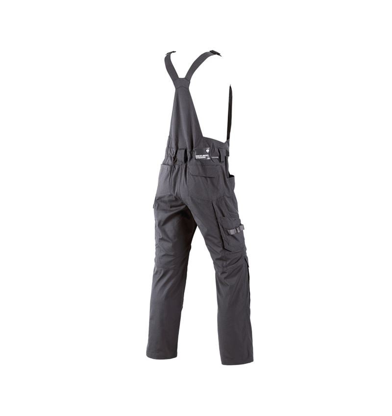 Work Trousers: Bib & Brace e.s.concrete solid + anthracite 3