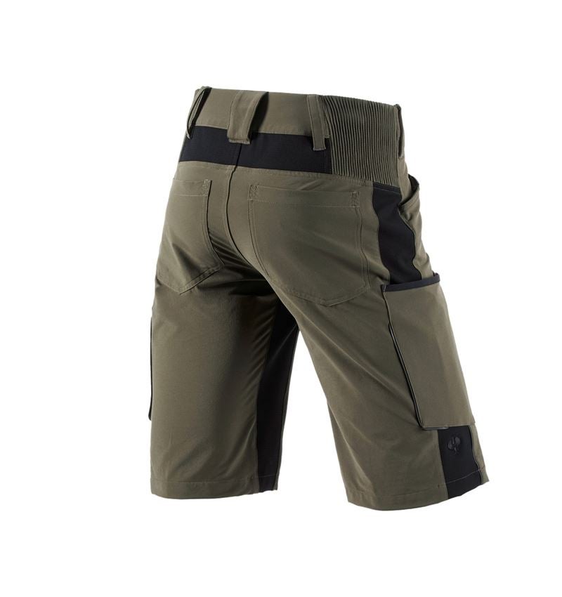 Plumbers / Installers: Shorts e.s.vision stretch, men's + moss/black 2