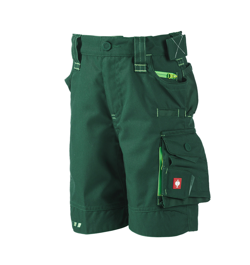 Shorts: Shorts e.s.motion 2020, barn + grön/sjögrön 2