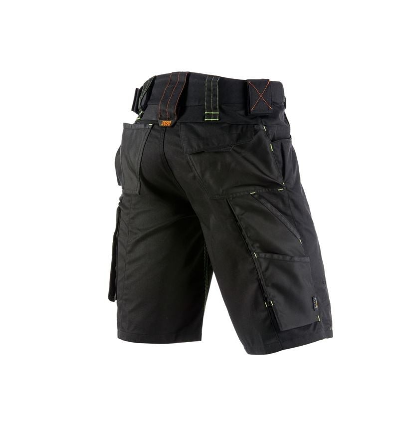 Work Trousers: Shorts e.s.motion 2020 + black/high-vis yellow/high-vis orange 3