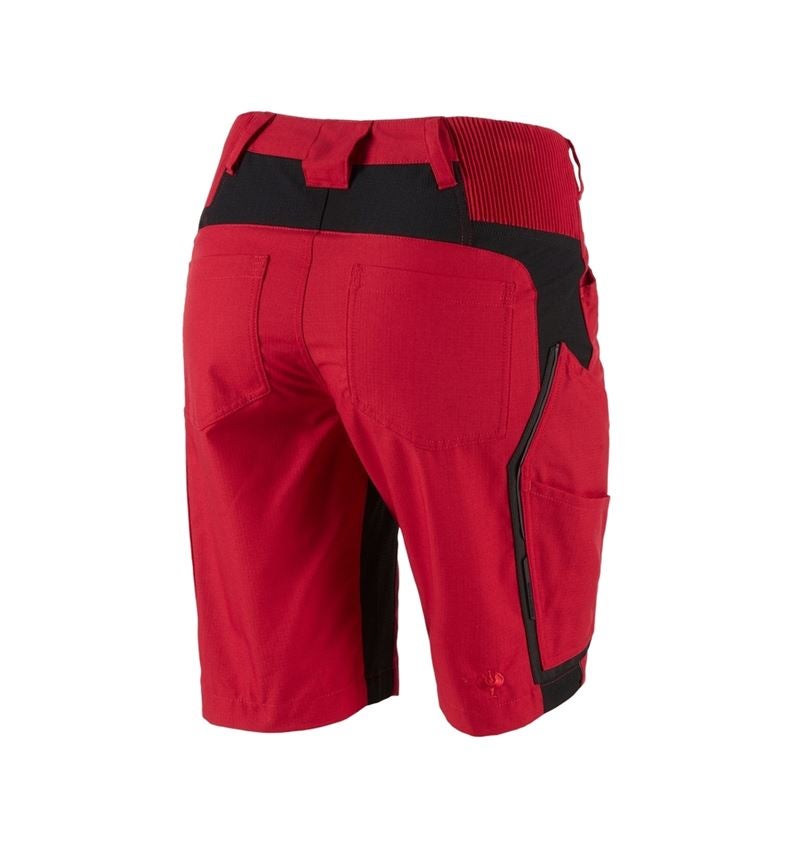 Snickare: Shorts e.s.vision, dam + röd/svart 3