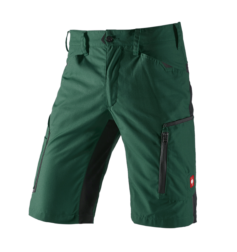 Work Trousers: Shorts e.s.vision, men's + green/black 2